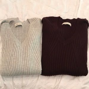 2 Abercrombie and Fitch sweaters